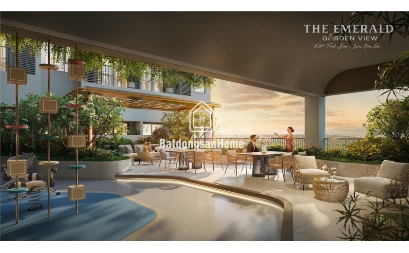 The Emerald Garden View – Căn hộ xanh cao cấp trung tâm Thuận An giá từ 35 triệu/m²